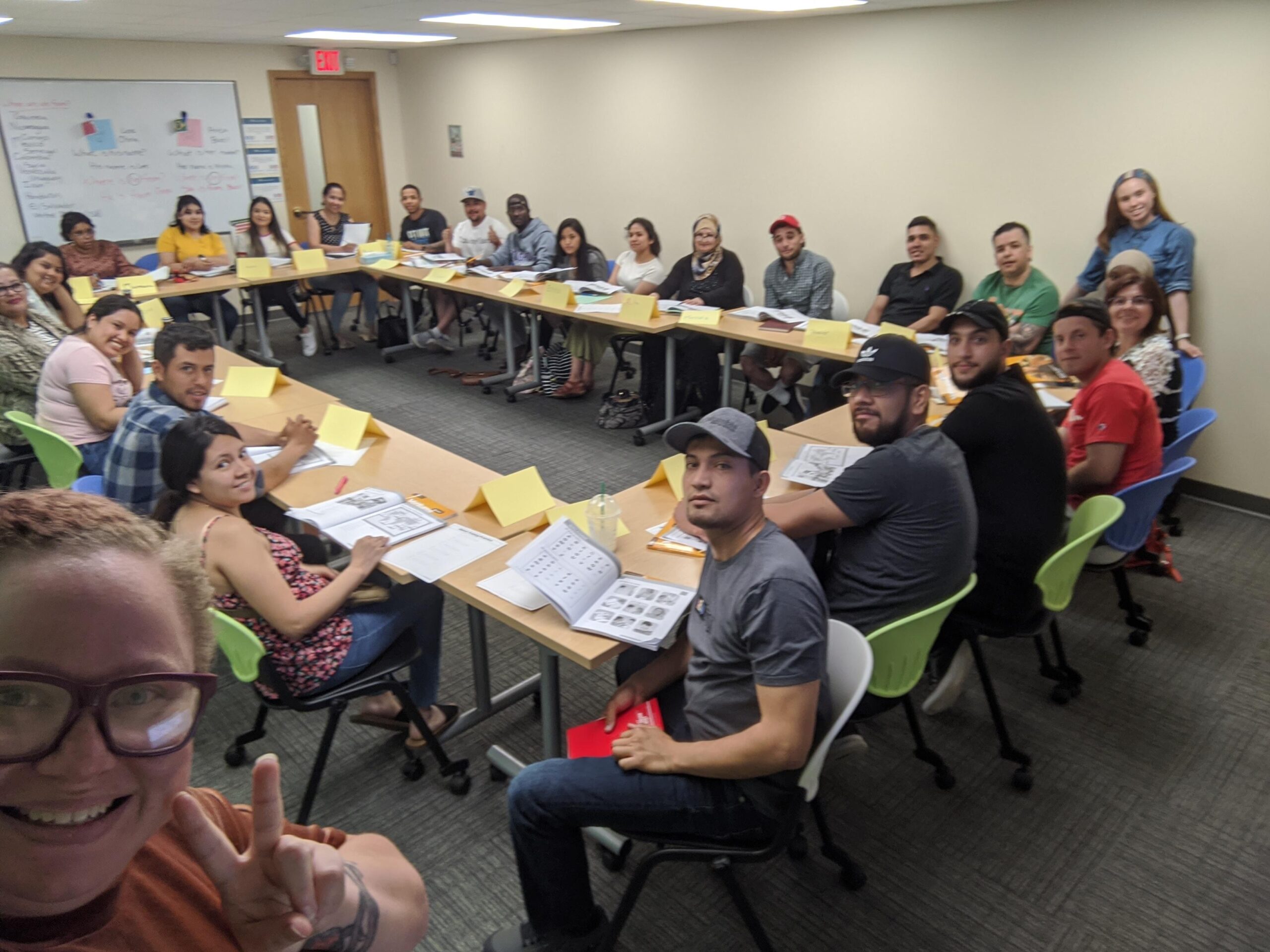 ESL group class